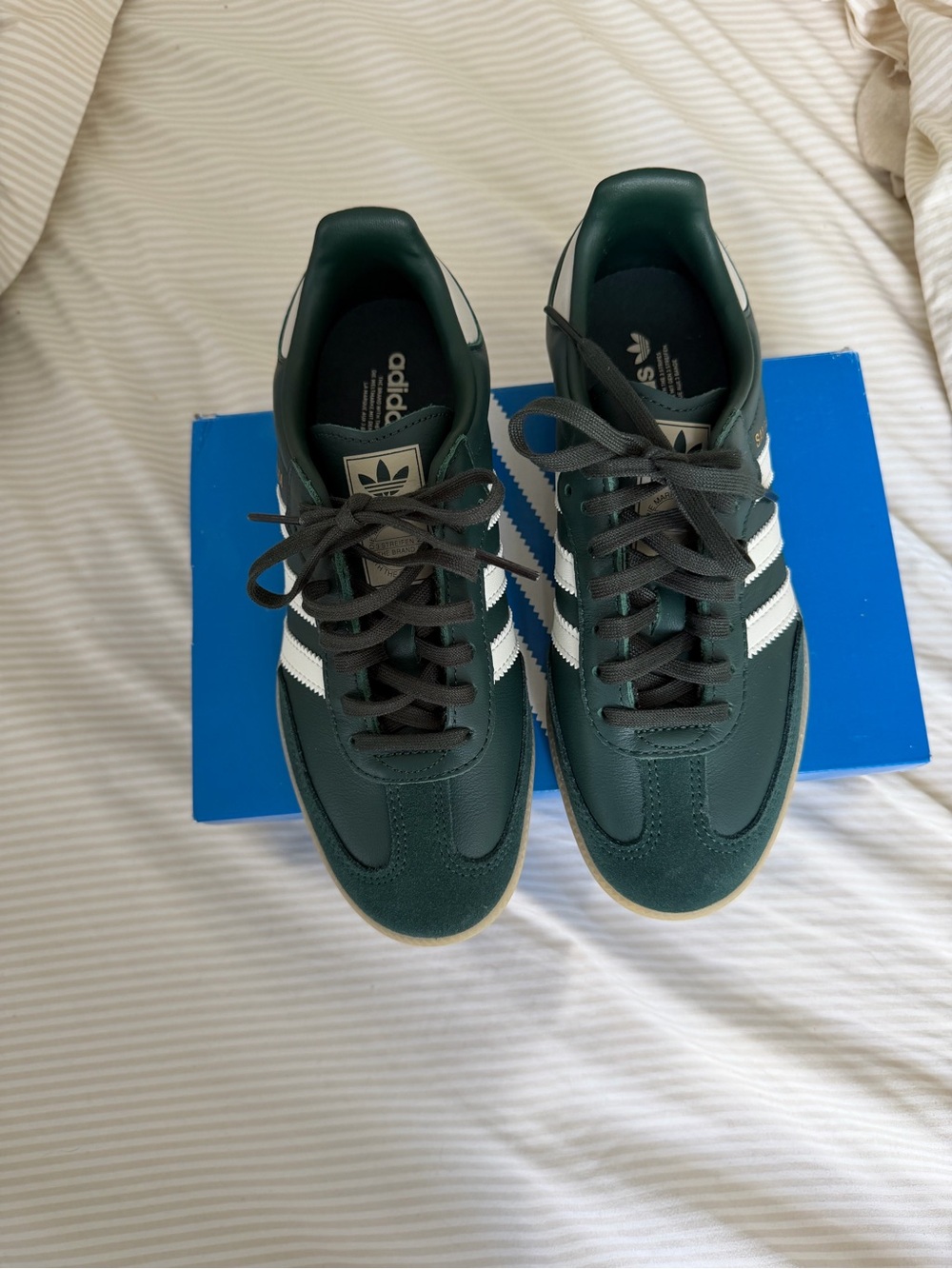 Adidas Samba OG J Mineral Green JI4469 Big Kids 4.5 / Women’s 5.5 NIB
